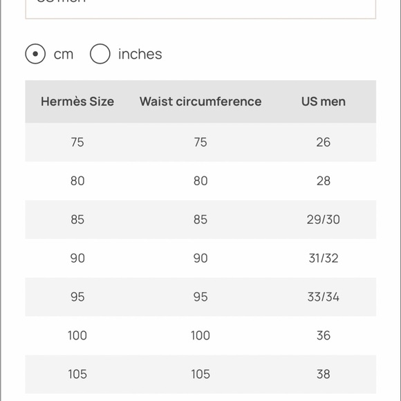 Hermes Paris Made in France. Serial: 105 T TY 040 Belt
48.5 inches (123.19 cm - Picture 11 of 15